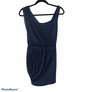 Papaya Womens /Juniors Sleeveless Dress Navy Lace